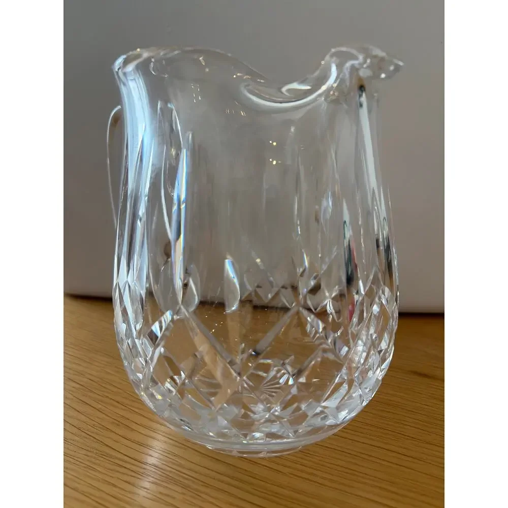 Waterford Crystal Lismore 6 ¼” 40 Ounce Ice Lip Jug Water Pitcher